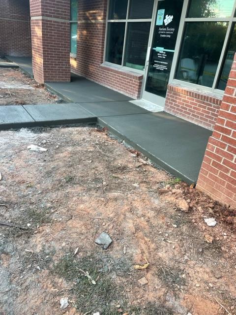 Concrete sidewalks in Raleigh 